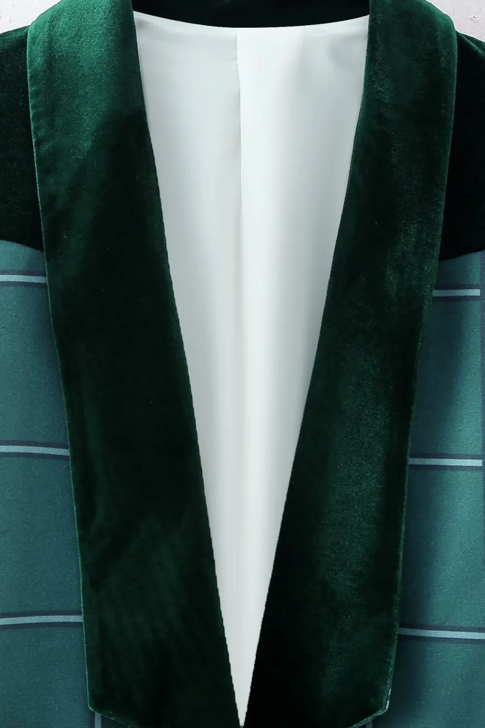 ‘ Jesse’ Velvet Wool-Blend Blazer