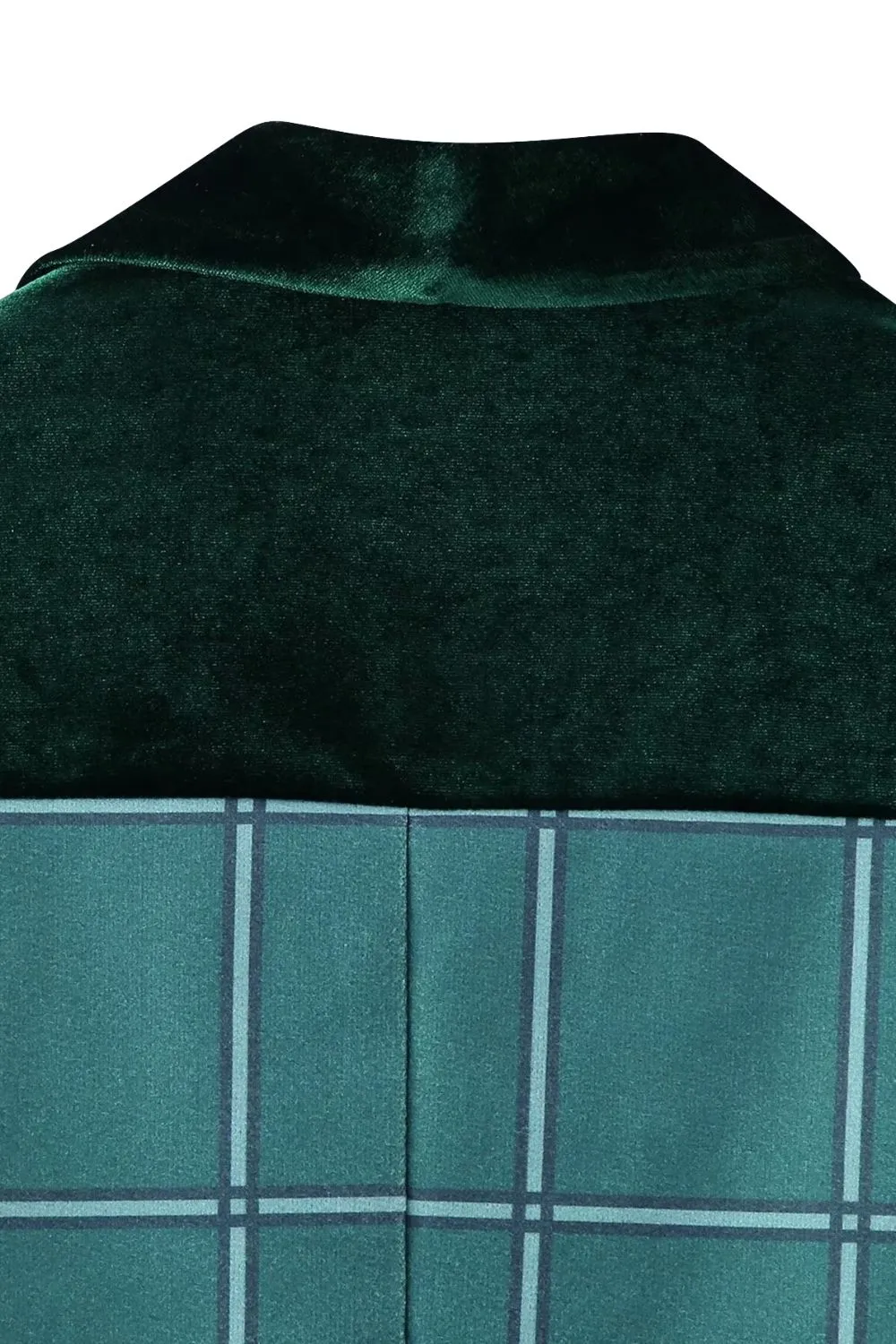 ‘ Jesse’ Velvet Wool-Blend Blazer