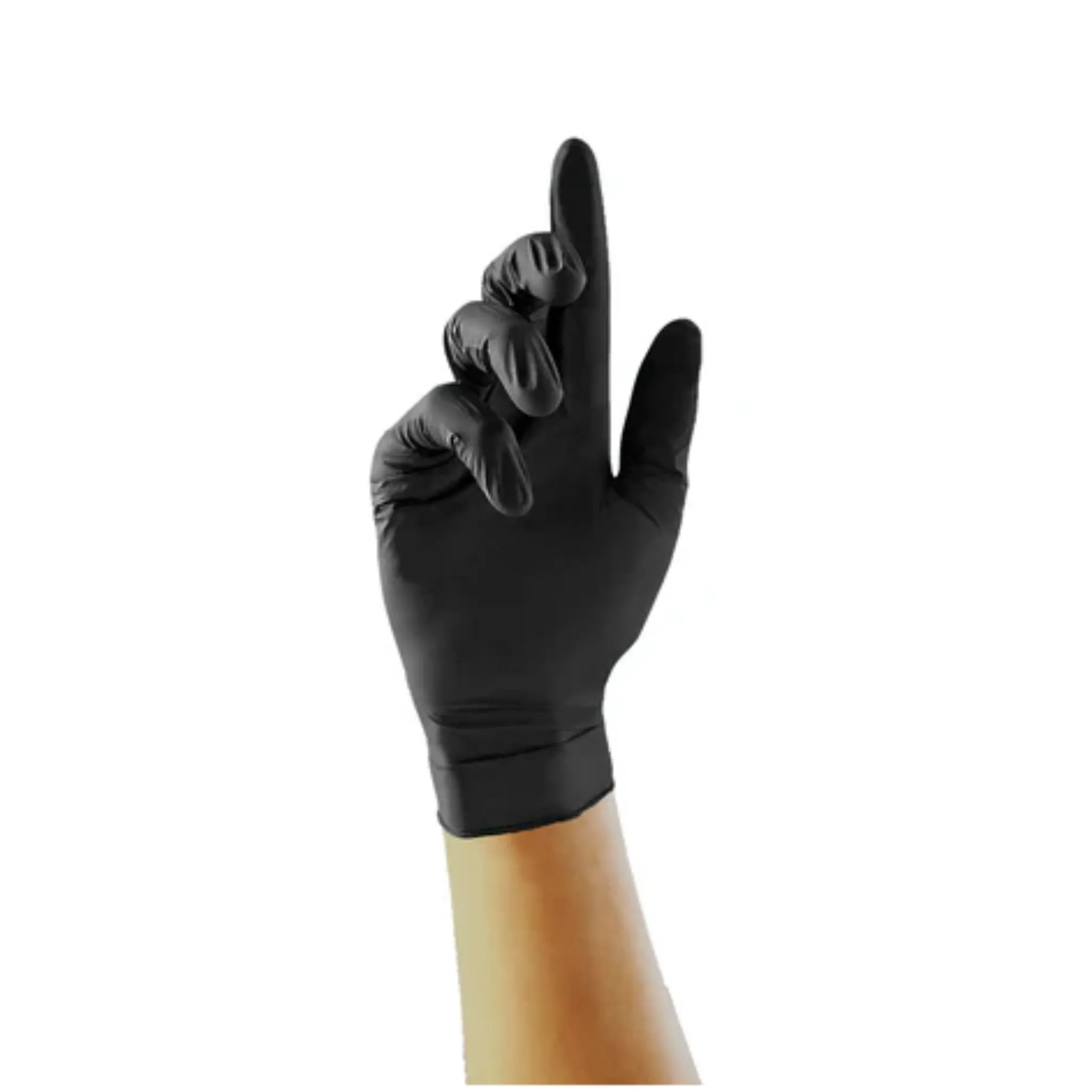 Aurelia Bold Nitrile Powder Free Black Examination Gloves 7399 (Case of 10 Boxes)