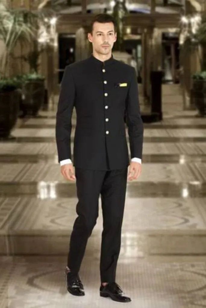Bandhgala Jodhpuri Maharaja Black Royal Suit Indian Wedding Functions Suit Formal Wear Suit For Men