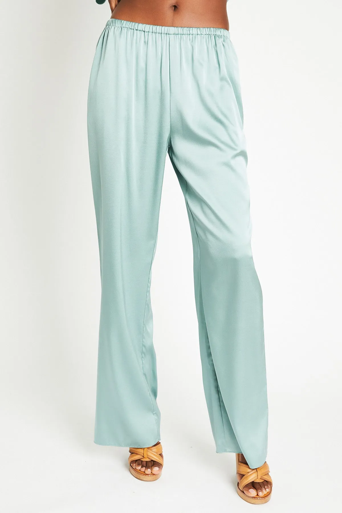   Beryll Liz Silk Pants | Mint