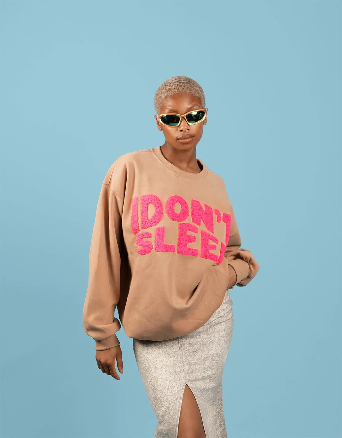 I don't sleep sweater