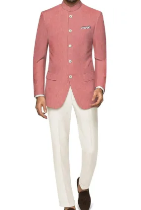 Indian Formal Jacket Style Elegant Jodhpuri Dress Bhandhgala Coat Marriage Weddings Functions Sangeet Mehendi Cotton Suit Outfir