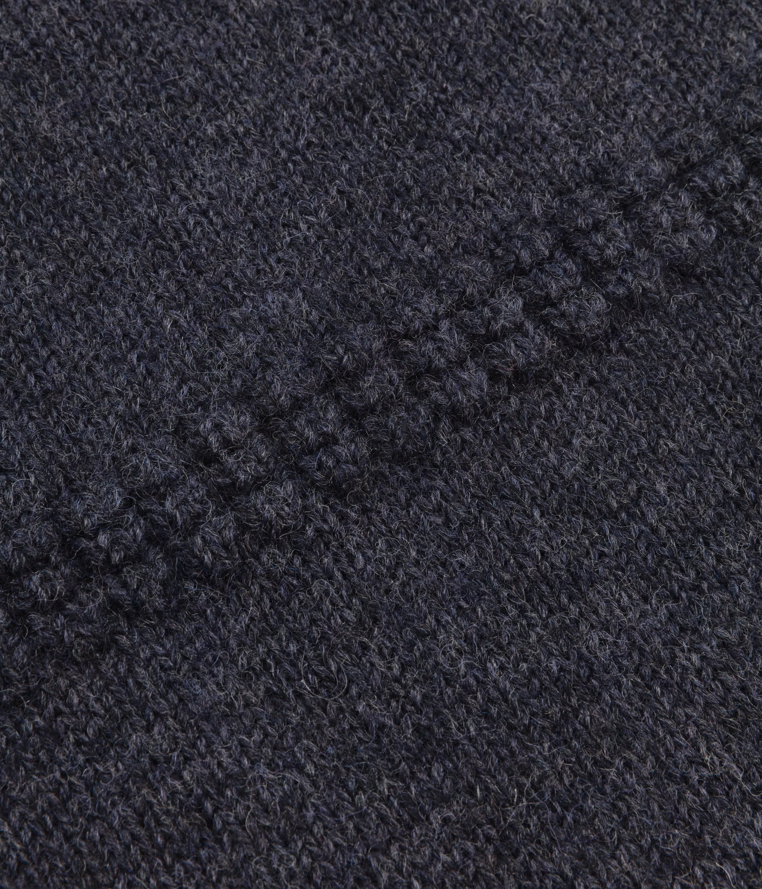 Sailor's Neck Sweater, Charcoal