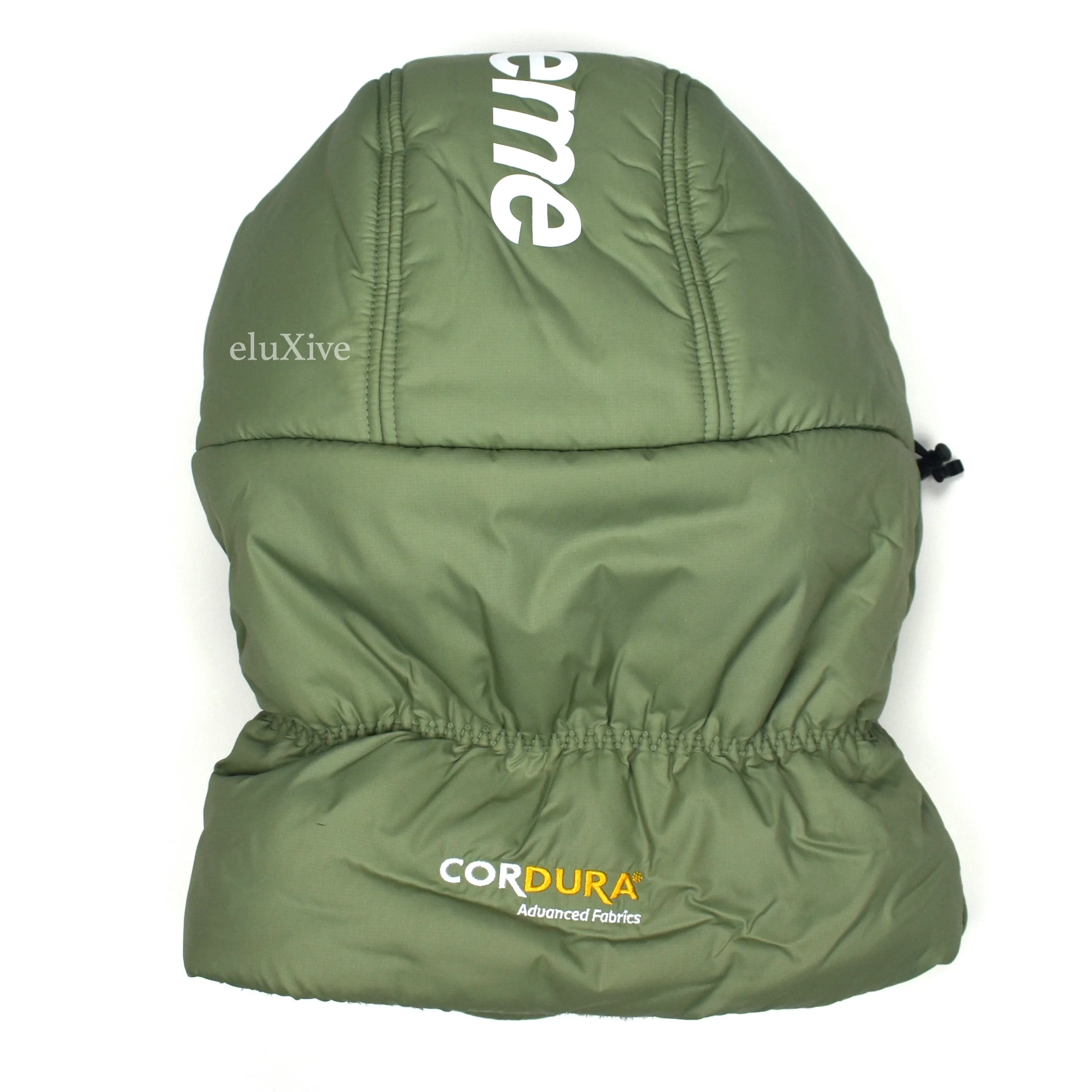 Supreme - Cordura Puffer Big Logo Balaclava (Olive)