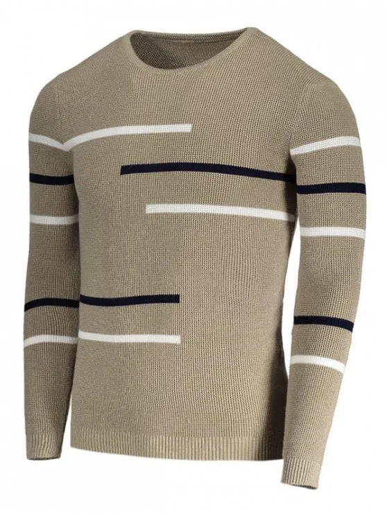 Trendy Chunky Graphic Sweater