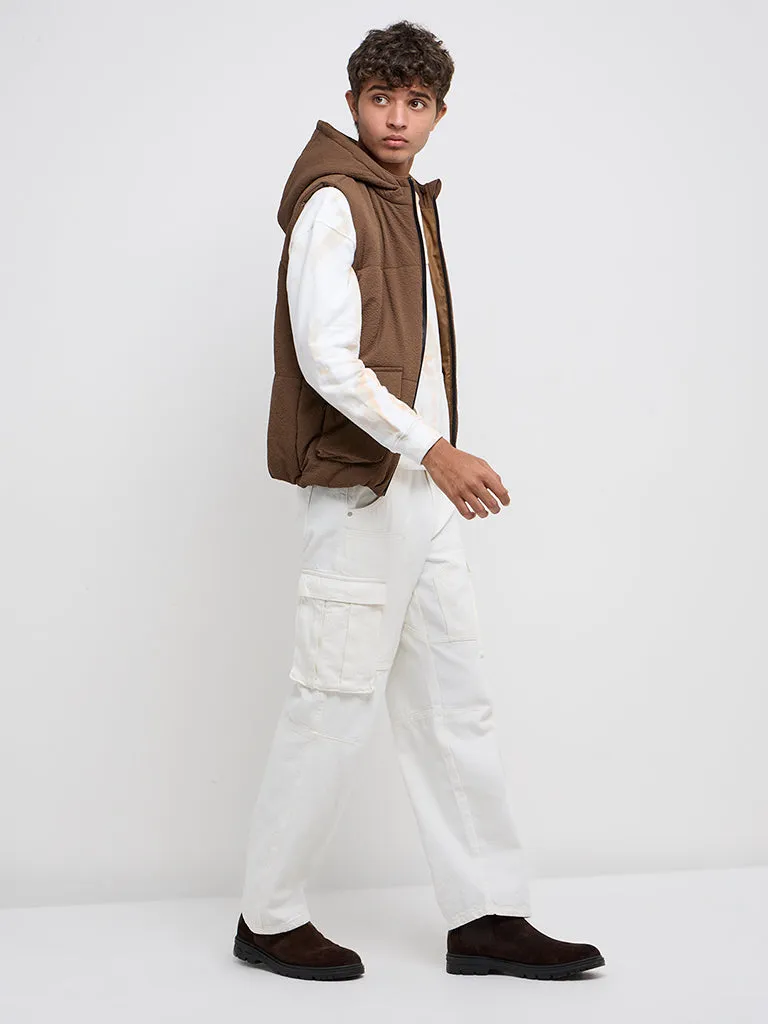 Y&F Kids Brown Puffer Jacket